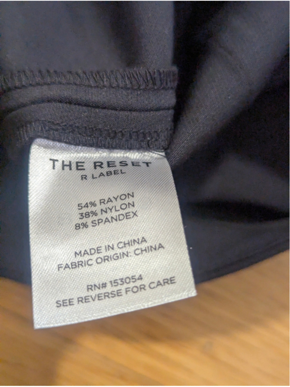 R Label Charcoal Grey Black Ankle Pants Small - Picture 6 of 15